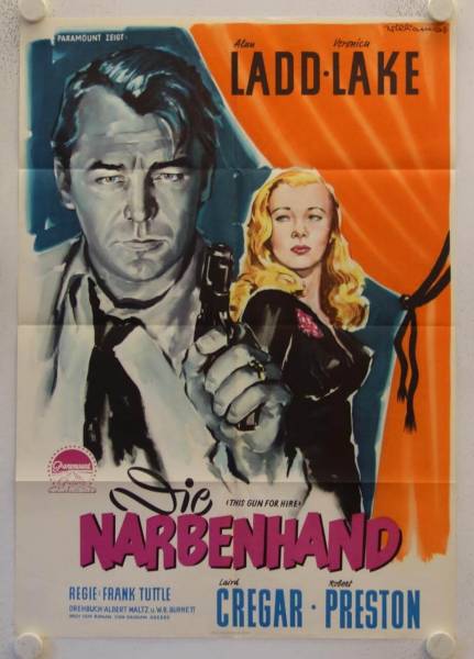 This Gun for Hire original release german movie poster